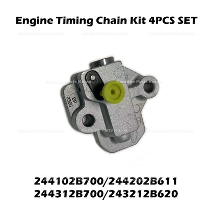 Genuine Engine Timing Chain Kit 4PCS SET for Hyundai Tucson Kia Optima Seltos