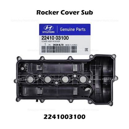 Genuine Rocker Cover Sub 2241003100 for Hyundai Accent i20 Verna