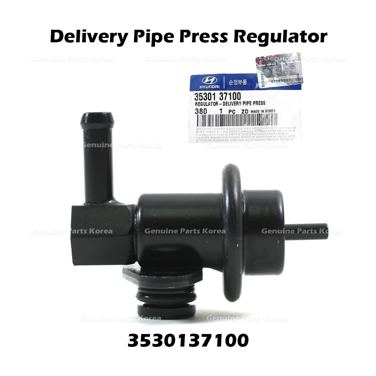 Genuine Delivery Pipe Press Regulator 3530137100 for Hyundai Kia