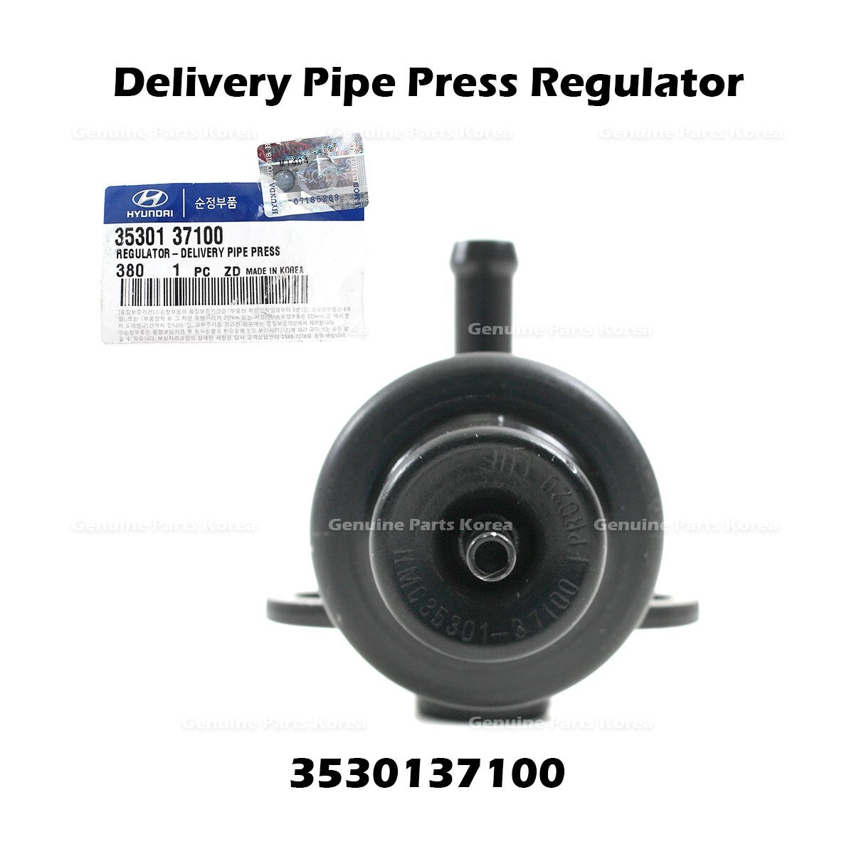 Genuine Delivery Pipe Press Regulator 3530137100 for Hyundai Kia