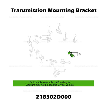 Genuine Transmission Mounting Bracket 218302D000 for Hyundai Elantra