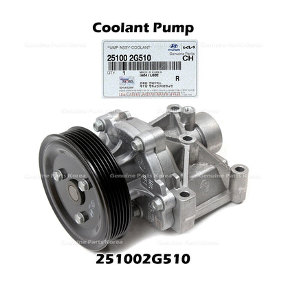 Genuine Coolant Pump 251002G510 for Hyundai Sonata Tucson Kia Optima Rondo