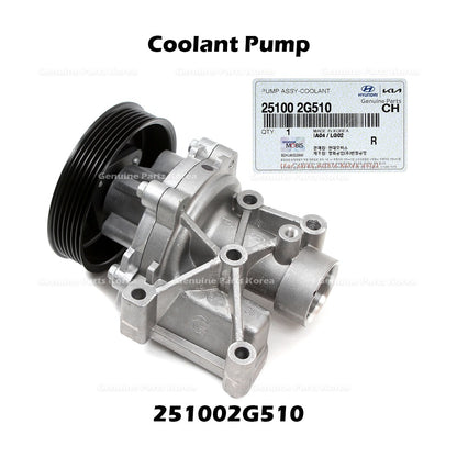Genuine Coolant Pump 251002G510 for Hyundai Sonata Tucson Kia Optima Rondo