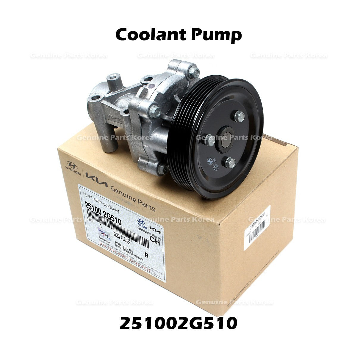 Genuine Coolant Pump 251002G510 for Hyundai Sonata Tucson Kia Optima Rondo