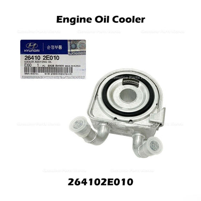 Genuine Engine Oil Cooler 264102E010 for Hyundai Sonata Kia Optima Hybrid