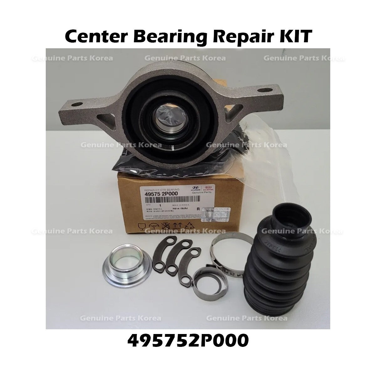 Genuine Center Bearing Repair KIT 495752P000 for Hyundai Tucson Kia Sportage