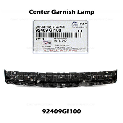 Genuine Center Garnish Lamp 92409GI100 for Hyundai Ioniq 5