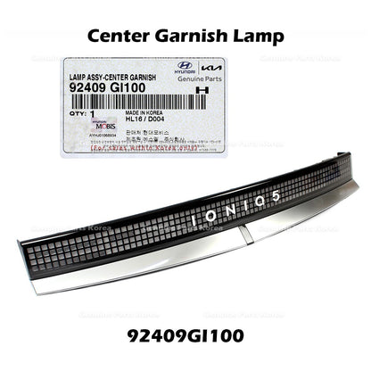 Genuine Center Garnish Lamp 92409GI100 for Hyundai Ioniq 5