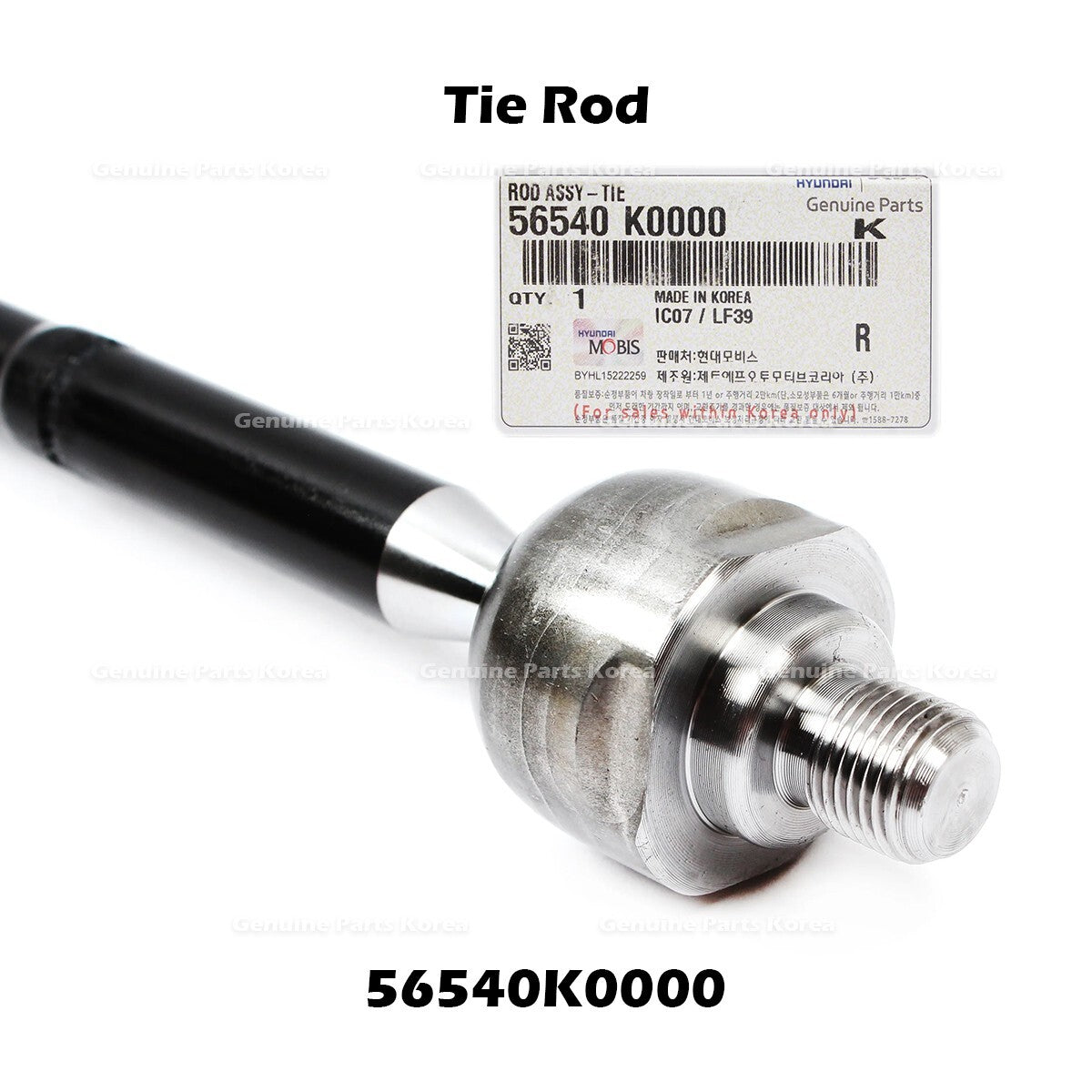 Genuine Tie Rod 56540K0000 for Kia Seltos Soul