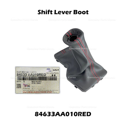 Genuine Shift Lever Boot 84633AA010RED for Hyundai Elantra N
