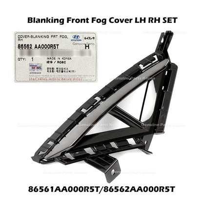 Genuine Blanking Front Fog Cover LH RH SET for Hyundai Elantra