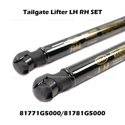 Genuine Tailgate Lifter LH RH SET 81771G5000 81781G5000 for Kia Niro