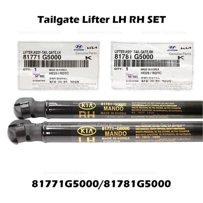Genuine Tailgate Lifter LH RH SET 81771G5000 81781G5000 for Kia Niro