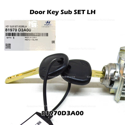 Genuine Door Key Sub SET LH 81970D3A00 for Hyundai Tucson