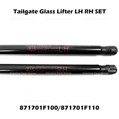 Genuine Tailgate Glass Lifter LH RH SET 871701F100 871701F110 for Kia Sportage
