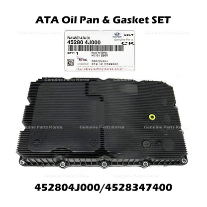 Genuine ATA Oil Pan & Gasket SET 452804J000 for Hyundai Genesis G70 G80 G90