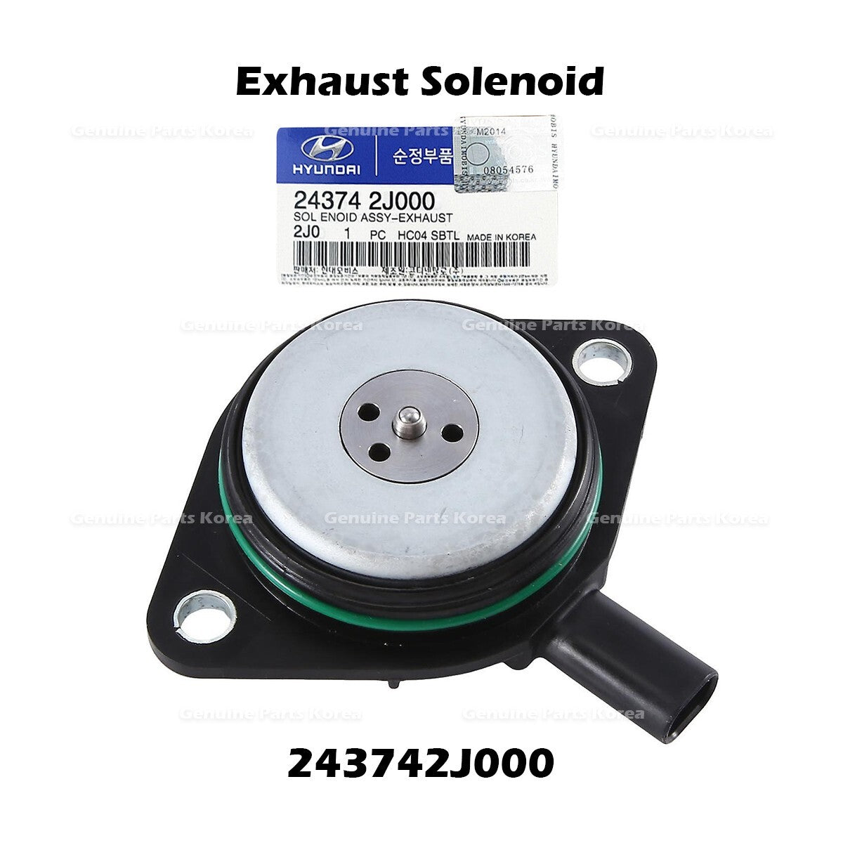 Genuine Exhaust Solenoid 243742J000 for Hyundai Elantra Kona Sonata Hybrid