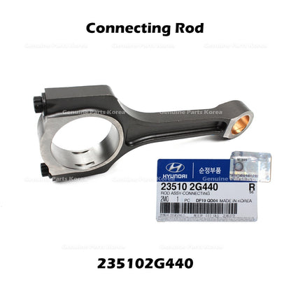 Genuine Connecting Rod 235102G440 for Hyundai Genesis Coupe Sonata Kia Optima