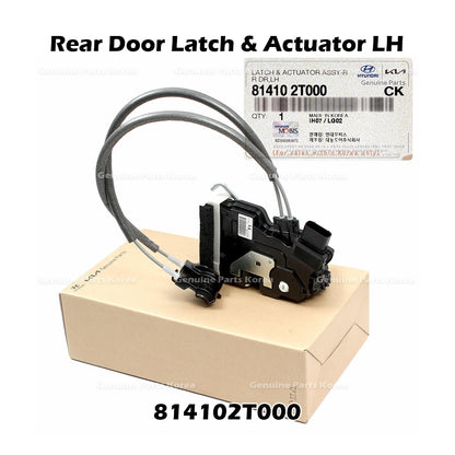 Genuine Rear Door Latch & Actuator LH 814102T000 for Kia Optima