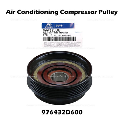 Genuine Air Conditioning Compressor Pulley 976432D600 for Hyundai Genesis