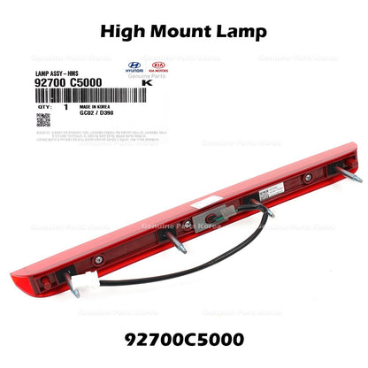 Genuine High Mount Lamp 92700C5000 for Kia Sorento