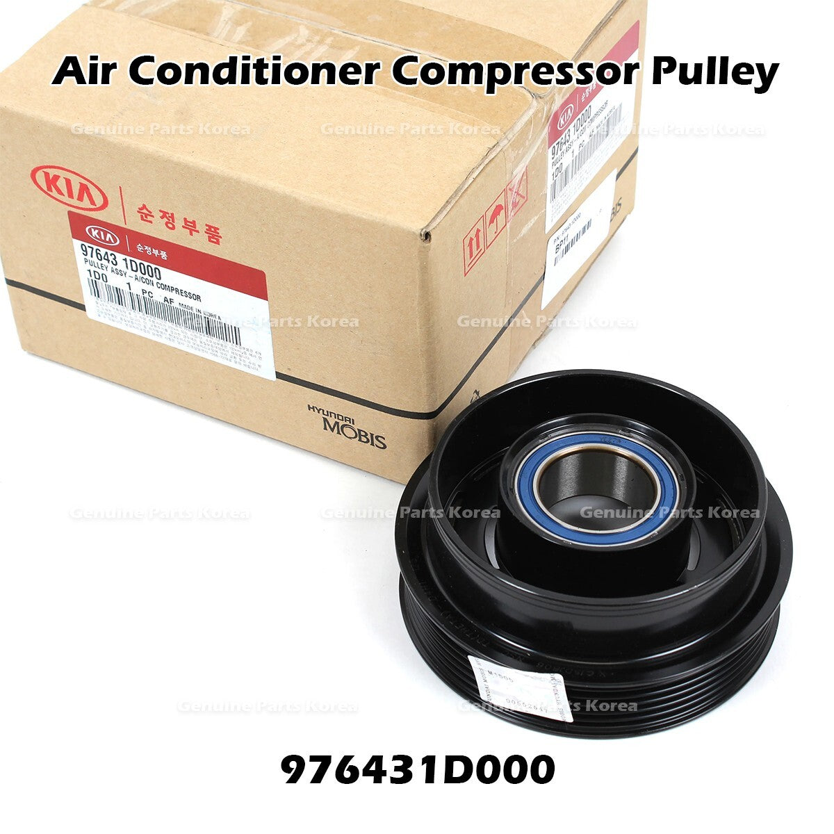Genuine Air Conditioner Compressor Pulley 976431D000 for Kia Forte Rondo