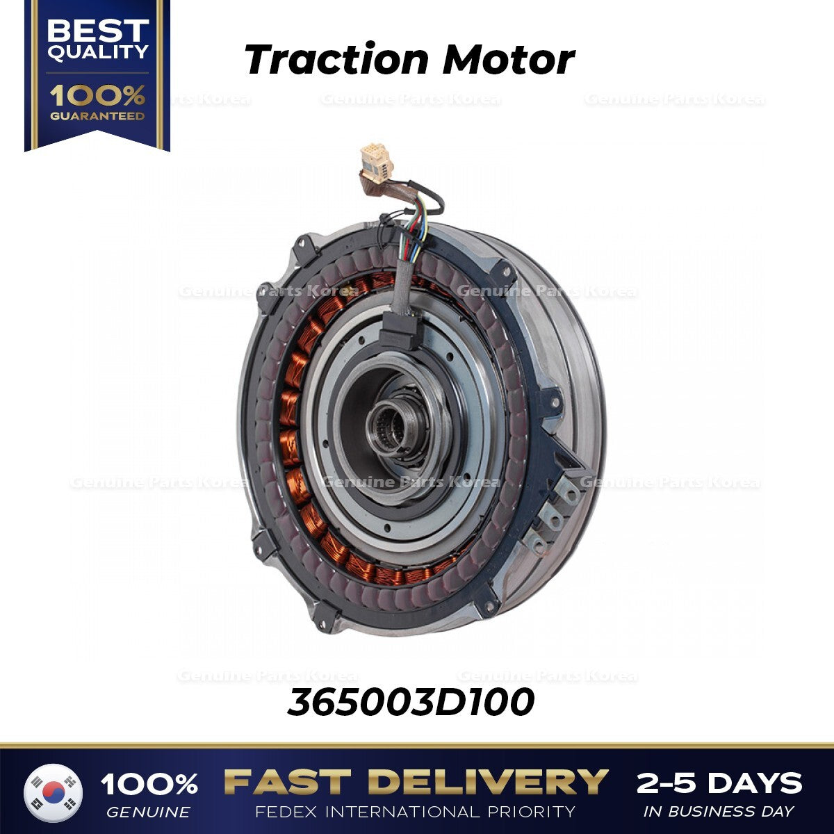 Genuine Traction Motor 365003D100 for Hyundai Sonata Hybrid Kia Optima Hybrid