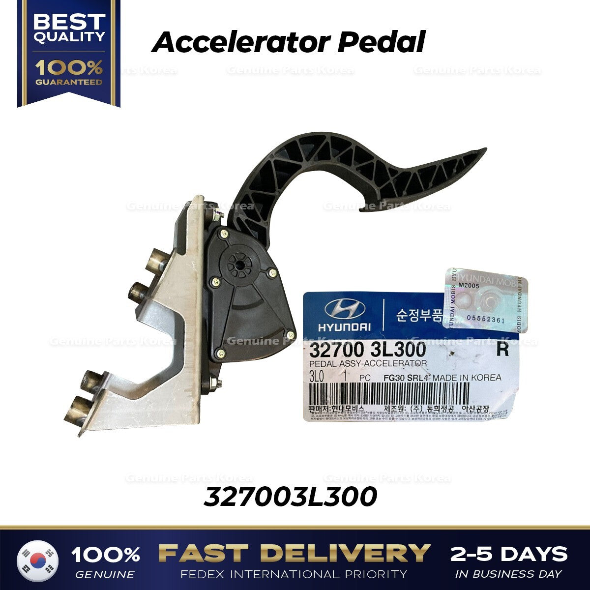 Genuine Accelerator Pedal 327003L300 for Hyundai Azera Sonata