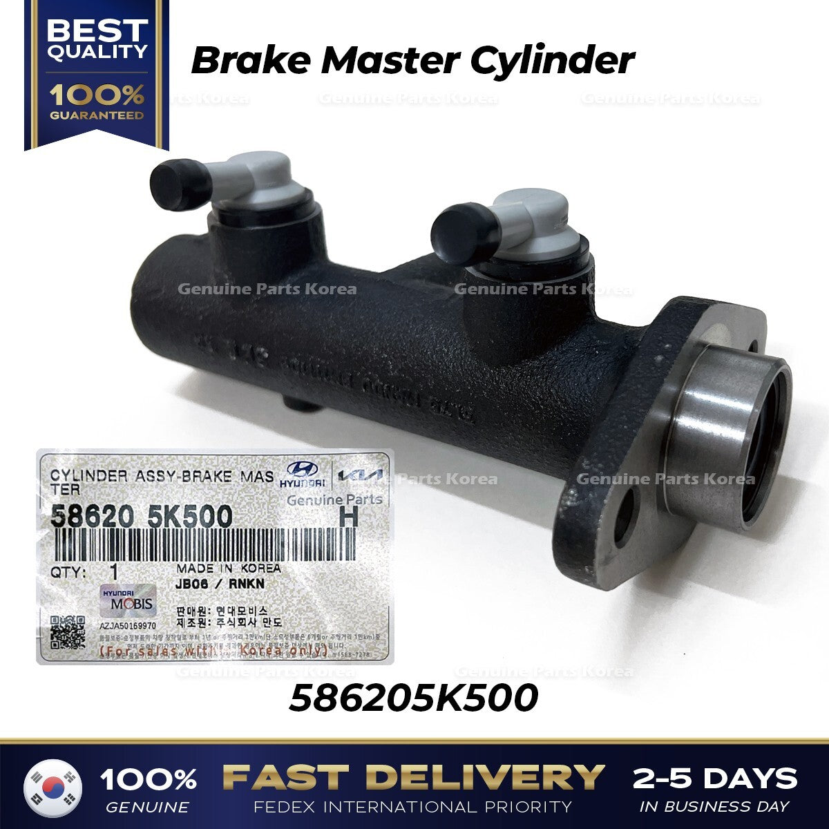Genuine Brake Master Cylinder 586205K500 for Hyundai E-Mighty E-County