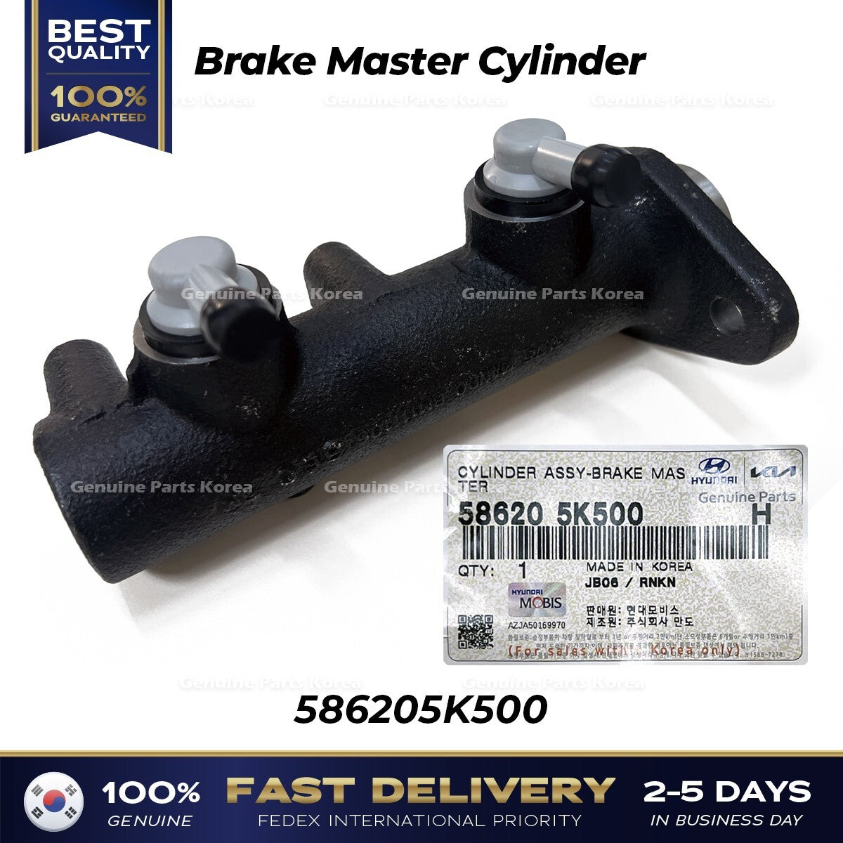 Genuine Brake Master Cylinder 586205K500 for Hyundai E-Mighty E-County