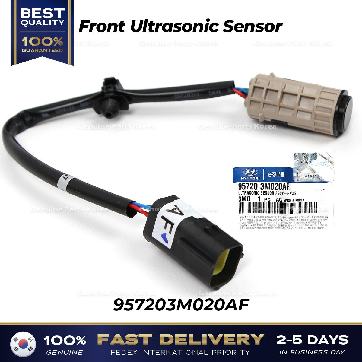 Genuine Front Ultrasonic Sensor 957203M020AF for Hyundai Genesis