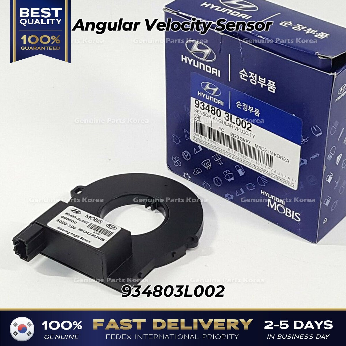 Genuine Angular Velocity Sensor 934803L002 for Hyundai Azera Kia Borrego
