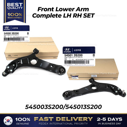Genuine Front Lower Arm Complete LH RH SET for Hyundai Azera Kia Cadenza