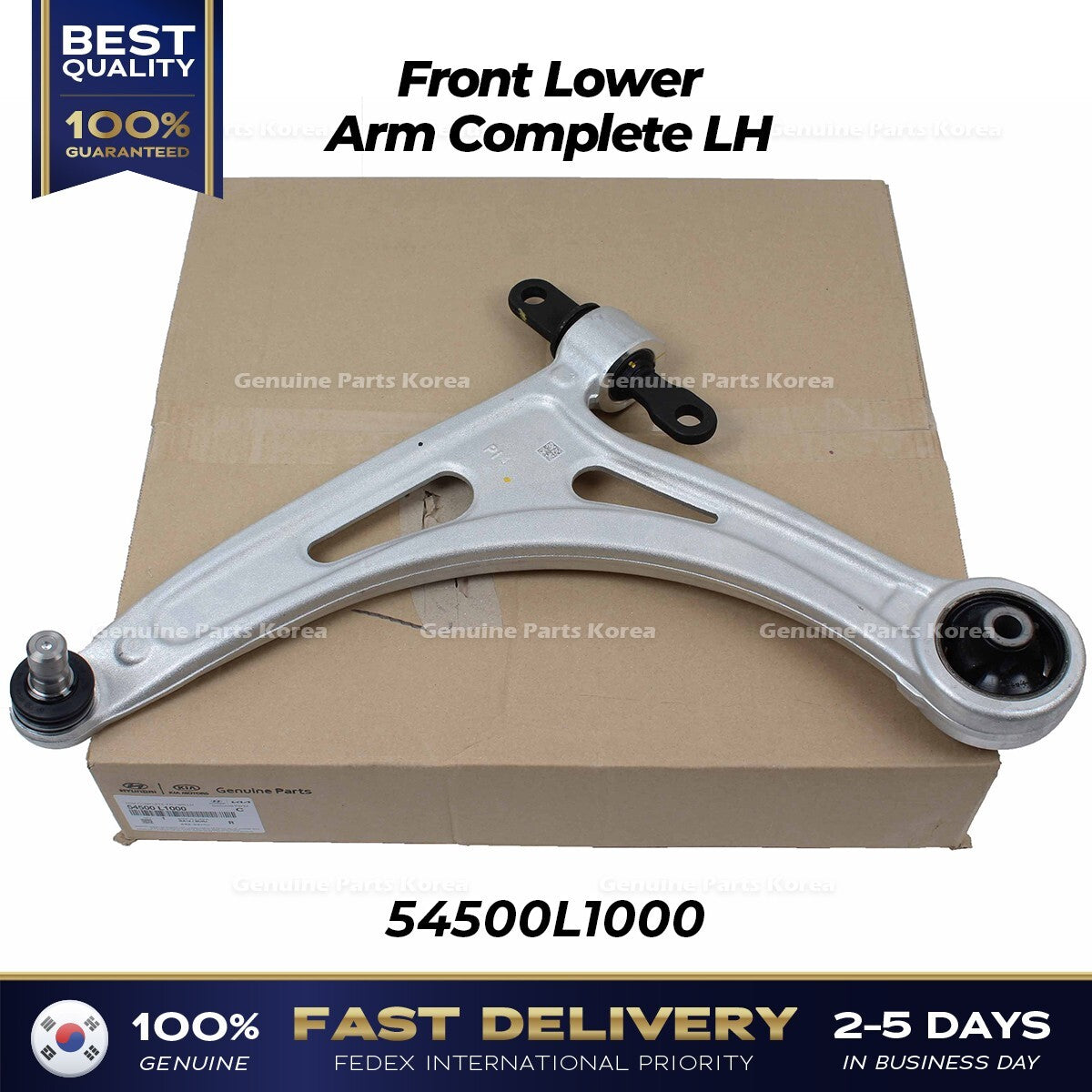 Genuine Front Lower Arm Complete LH 54500L1000 for Hyundai Sonata Kia K5
