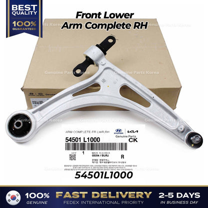 Genuine Front Lower Arm Complete RH 54501L1000 for Hyundai Sonata Kia K5