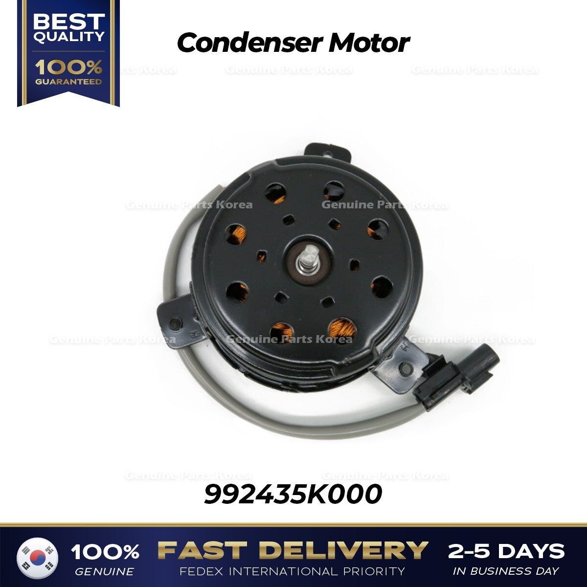 Genuine Condenser Motor 992435K000 for Hyundai Mighty II