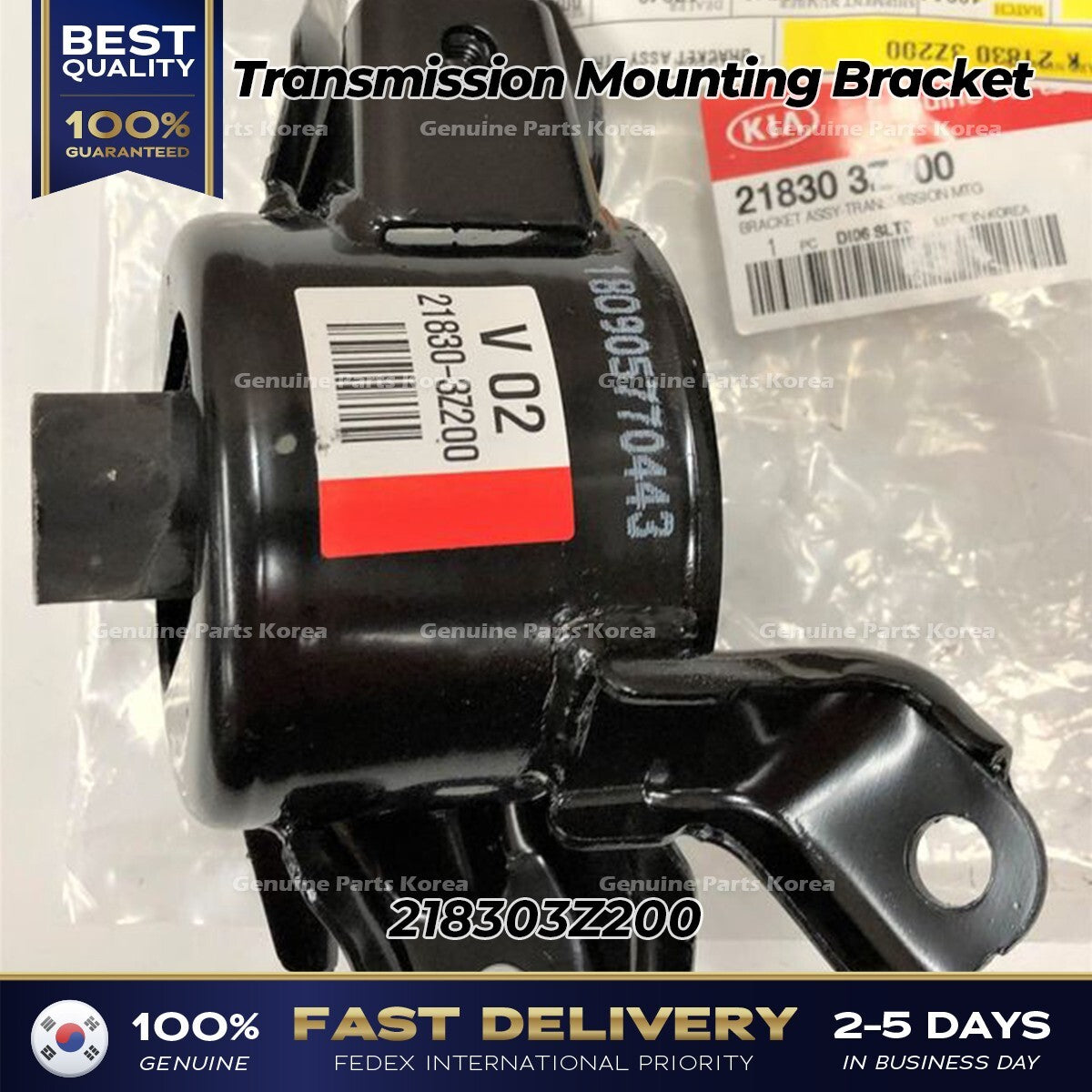 Genuine Transmission Mounting Bracket 218303Z200 for Kia Soul