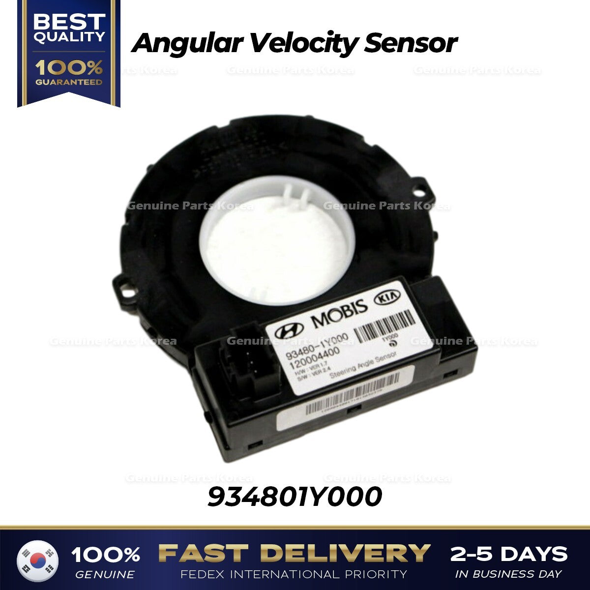 Genuine Angular Velocity Sensor 934801Y000 for Hyundai Genesis Kia Sedona