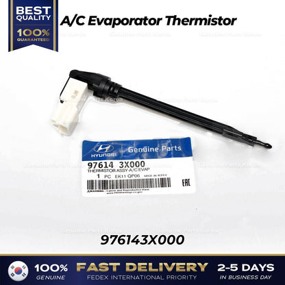 Genuine A/C Evaporator Thermistor 976143X000 for Hyundai Elantra Kia Forte
