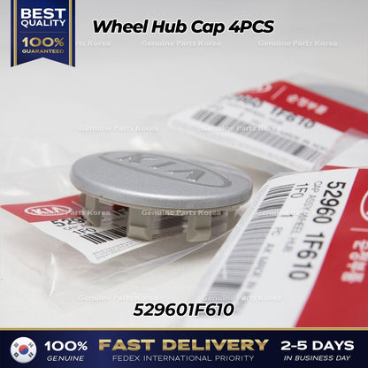 Genuine Wheel Hub Cap 4PCS 529601F610 for Kia Amanti Borrego Forte