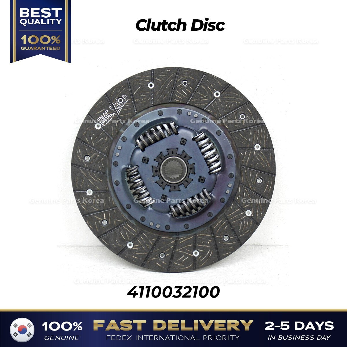 Genuine Clutch Disc 4110032100 for Hyundai Elantra Kia Forte
