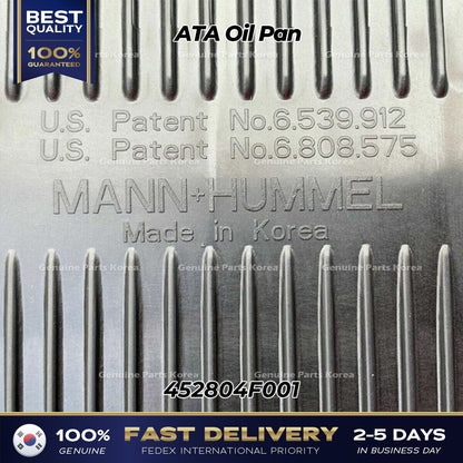 Genuine ATA Oil Pan 452804F001 for Hyundai Genesis