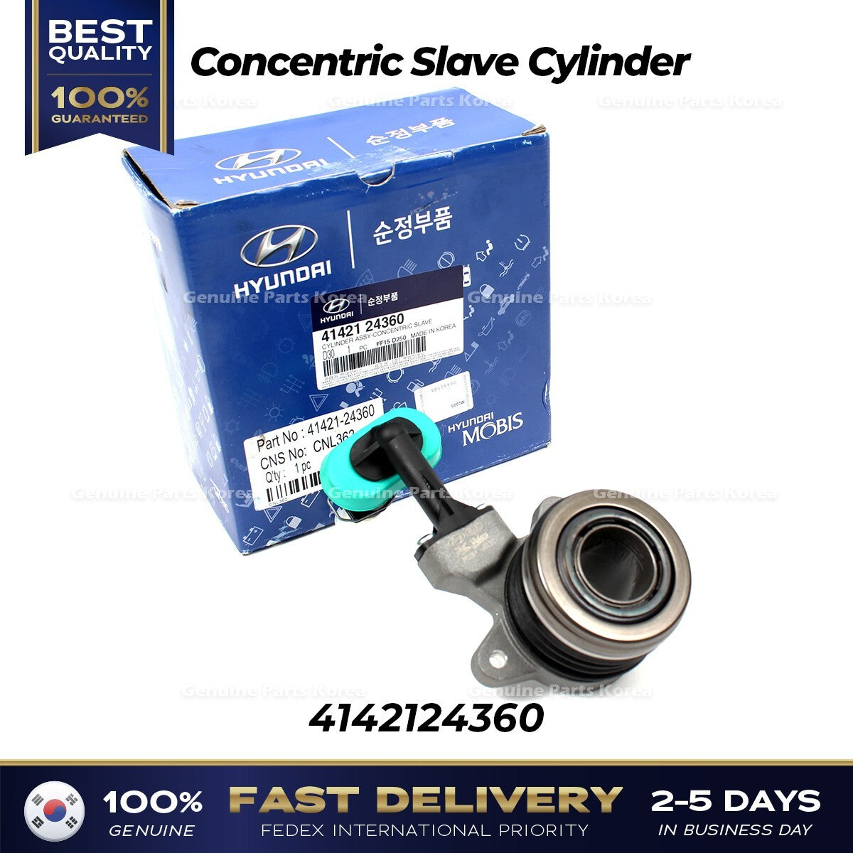 Genuine Concentric Slave Cylinder 4142124360 for Hyundai Kia