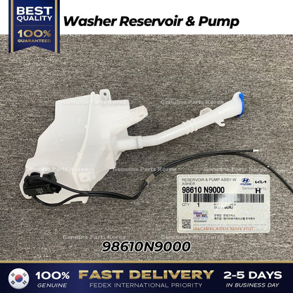Genuine Washer Reservoir & Pump 98610N9000 for Hyundai Tucson