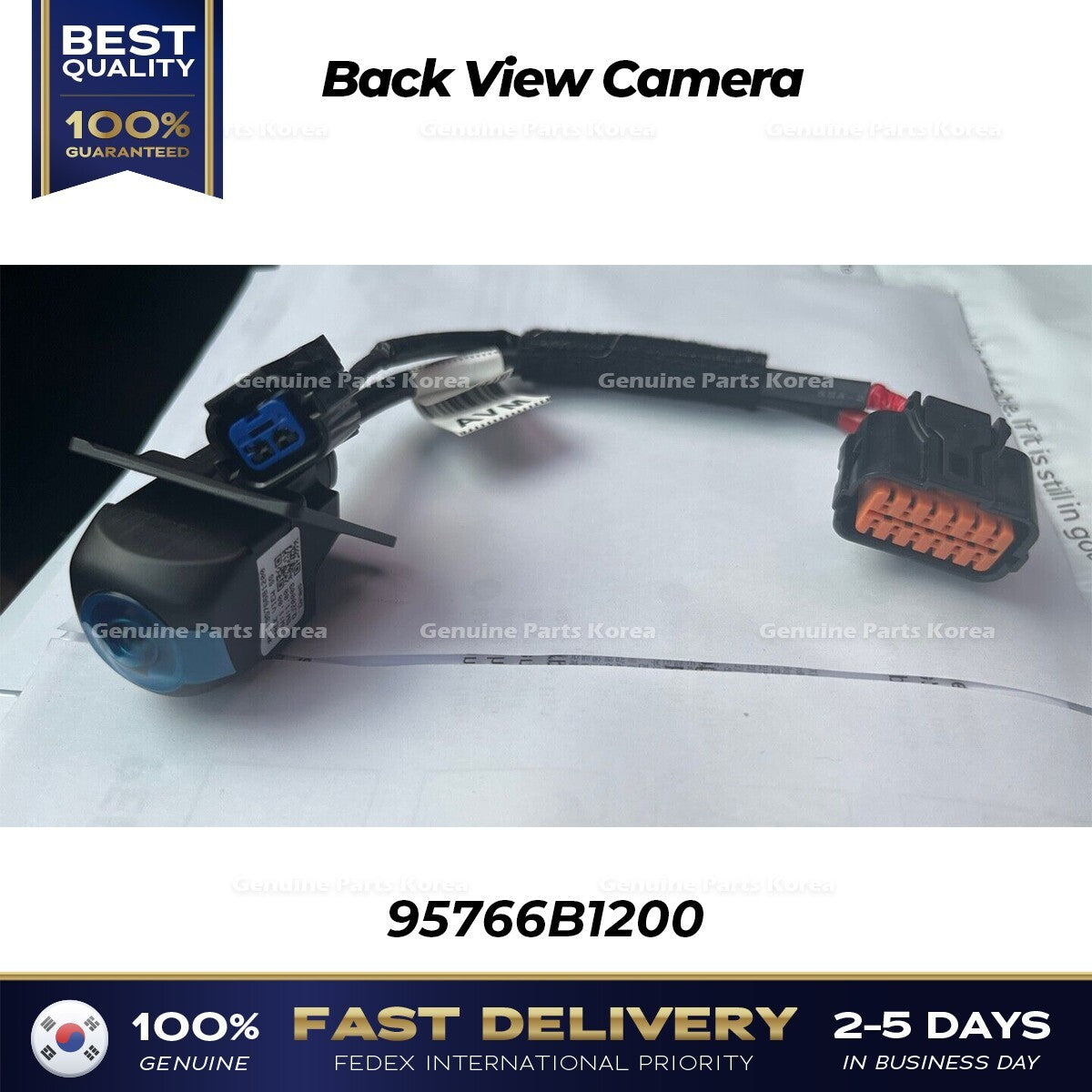 Genuine Back View Camera 95766B1200 for Hyundai Genesis