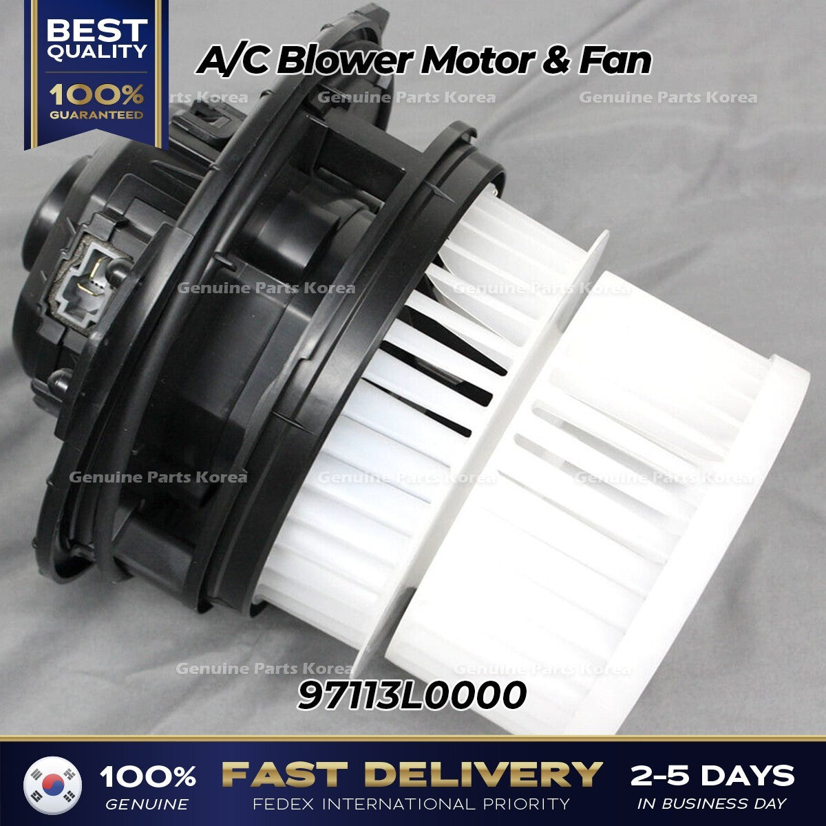 Genuine A/C Blower Motor & Fan 97113L0000 for Hyundai Sonata