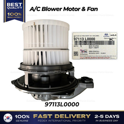 Genuine A/C Blower Motor & Fan 97113L0000 for Hyundai Sonata