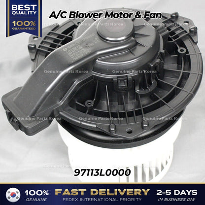 Genuine A/C Blower Motor & Fan 97113L0000 for Hyundai Sonata