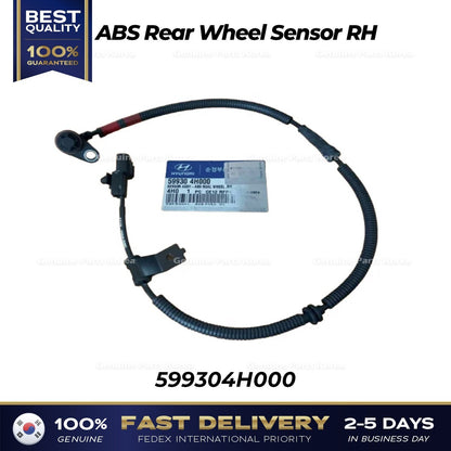 Genuine ABS Rear Wheel Sensor RH 599304H000 for Hyundai H1