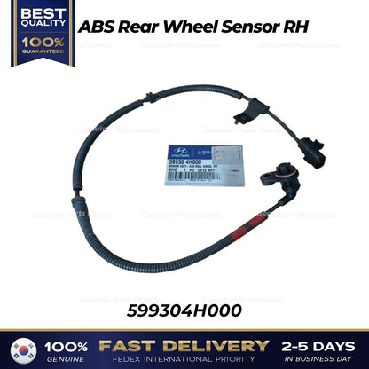 Genuine ABS Rear Wheel Sensor RH 599304H000 for Hyundai H1